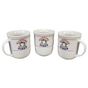 Vtg Oneida Mug Cup "SUNRISE DINER" Set of 3 Coffee Tea Oneidacraft by FC Batan